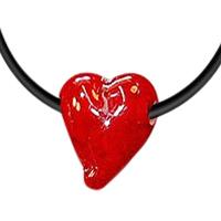 Victoria Heart Cremation Ash Pendant