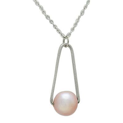 Always Lavender Pearl Cremation Pendant