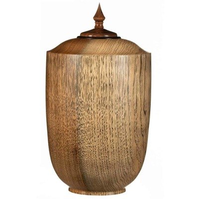Amazing Pecan Wooden Urn
