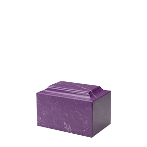 Amethyst Marble Keepsake Urn