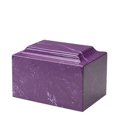 Amethyst Marble Keepsake Urn