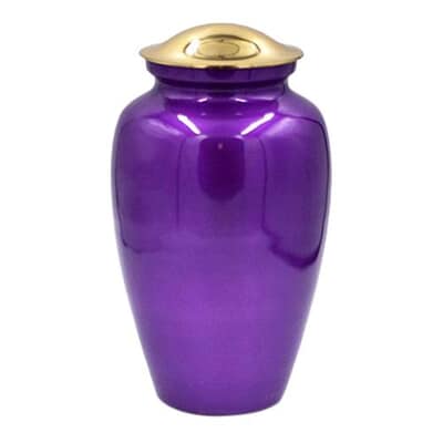Ametrine Metal Cremation Urns