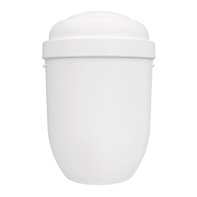 Angelic White Biodegradable Cremation Urn
