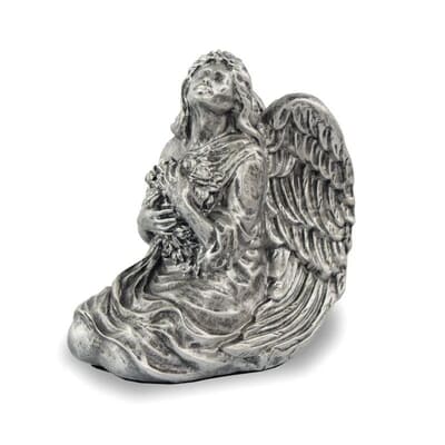 Angle and Roses Keepsake Cremation Urn