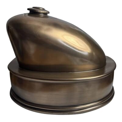 Antique Gas Tank Cremation Urn