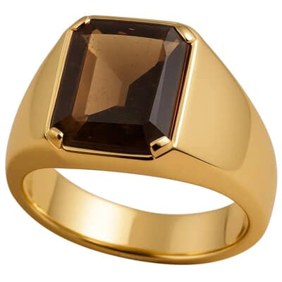 Antique Mens Cremation Diamond Ring