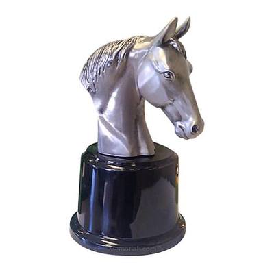 Arion Nickel Horse Cremation Urn