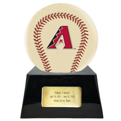 Arizona Diamondbacks Baseball Cremation Urn