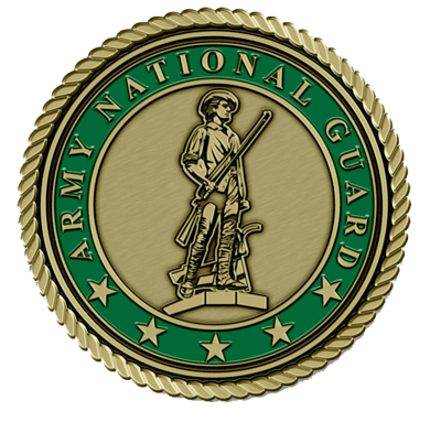 Army National Guard Large Medallion