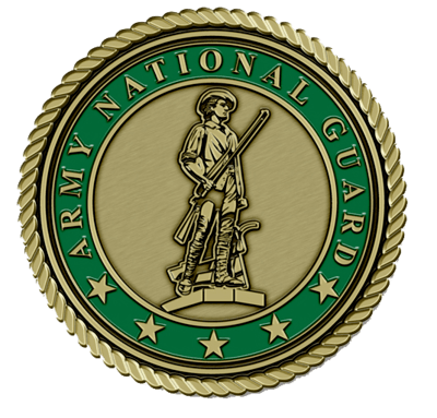 Army National Guard Small Medallion