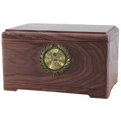 Army Walnut Freedom Urn