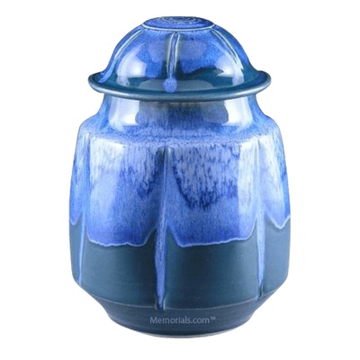 Casa Blanca Stone Art Cremation Urn