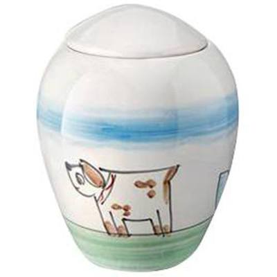 Attento Large Ceramic Dog Urn