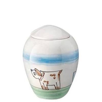 Attento Small Ceramic Dog Urn
