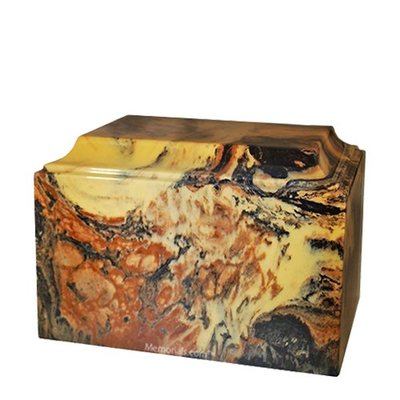 Autumn Cultured Marble Keepsake Urn