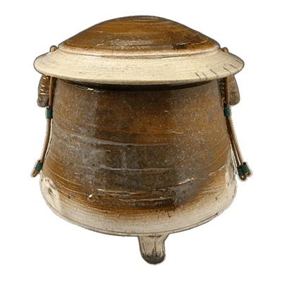 August Night Raku Urn