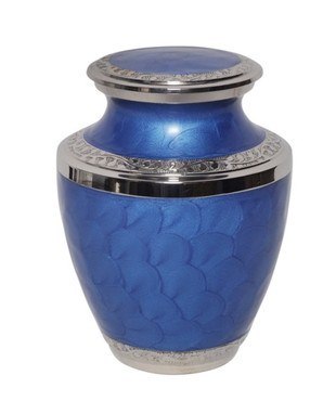 Baby Boy Blue Cremation Urn