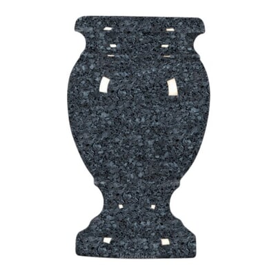 Bahama Blue Granite Vase V