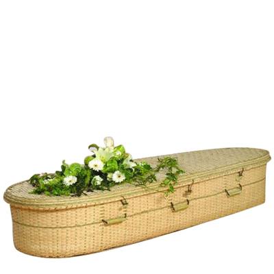 Bamboo Large Green Casket