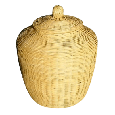 Bow Bamboo Cremation Urn