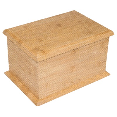 Bamboo Wood Cremation Urn II