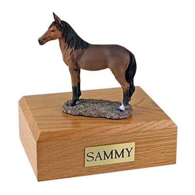 Bay Standing Horse Cremation Urns
