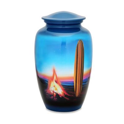 Beach Bonfire Cremation Urn