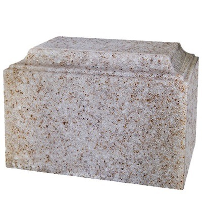 Beach Sand Cultured Granite Urn