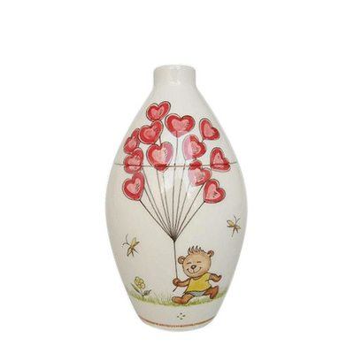 Bear With Balloons Petite Cremation Urn