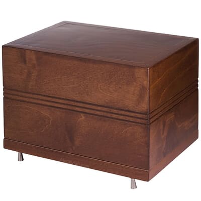 Beauty Divine Wood Funeral Urn