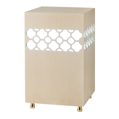 Beige Light Cremation Urn