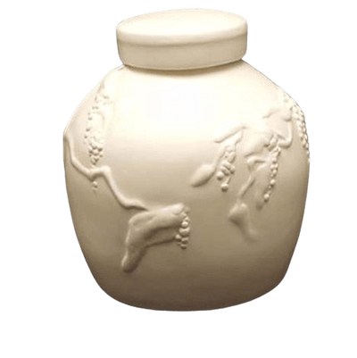 Embossed Biodegradable Urn