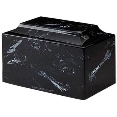 Black and White Marble Oversized Urn