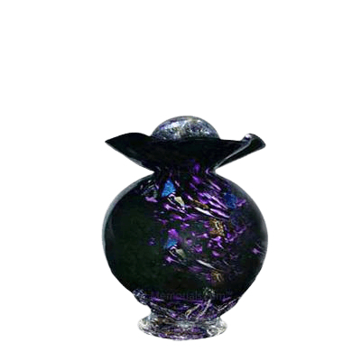 Black Fantasy Keepsake Cremation Urn