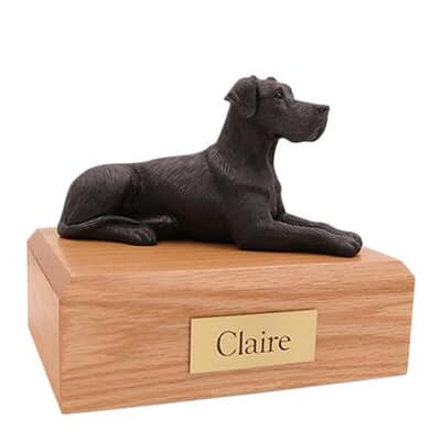 Black Labrador Large Dog Urn