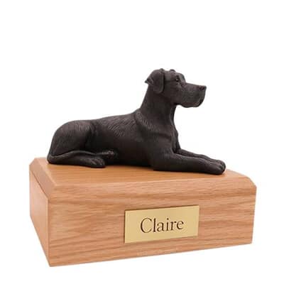 Black Labrador Medium Dog Urn