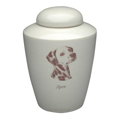 My Dog Picture Ceramic Cremation Urn