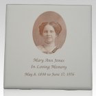 Antique Photo Memorial Tile