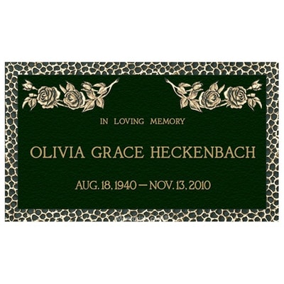 Blooming Spring Bronze Plaque 24 x 12
