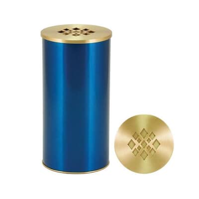 Blue Allure Cylinder Cremation Urn
