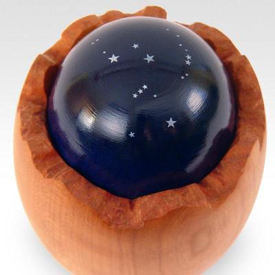 Blue Constellation Cremation Urn