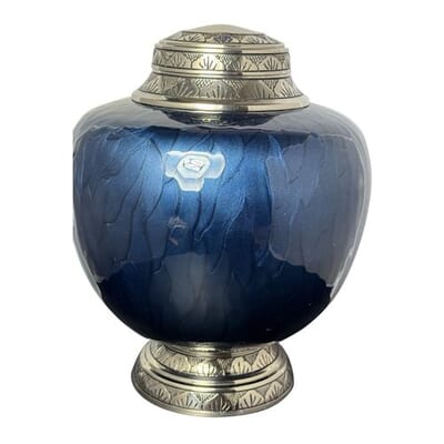 Blue Divine Cremation Urn