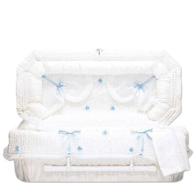 Blue Melody Large Child Casket