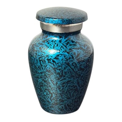 Blue Ocean Keepsake Cremation Urn
