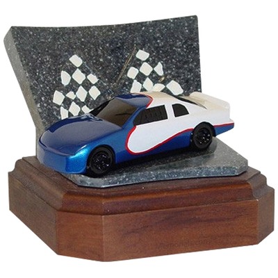 Blue Race Car Keepsake Urn