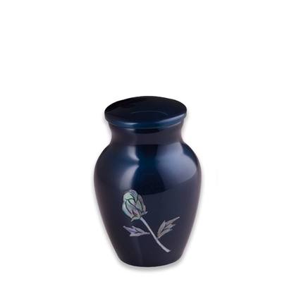 Blue Rose Keepsake Urn