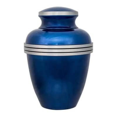Blue Royal Memorial Cremation Urn