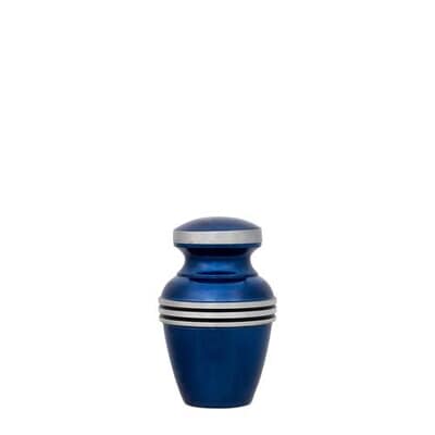 Blue Royal Memorial Keepsake Cremation Urn