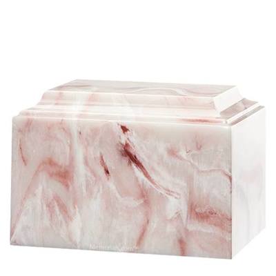 Blush Pink Pet Cultured Marble Urn