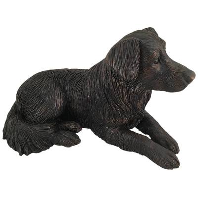 Border Collie Shadow Cast Dog Urn